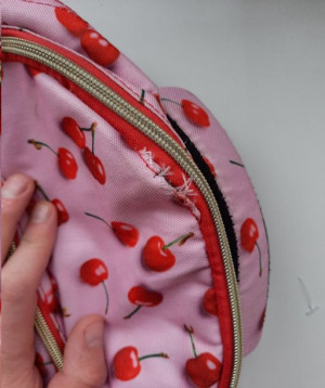 Outlet Backup Lekki Plecak Szkolny Młodzieżowy Wiśnie