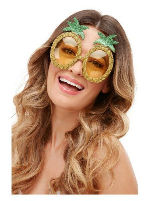 Okulary Ananasy Ananas Owoce Owoc Lato Hawaje