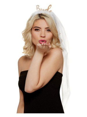 Welon Panny Młodej Bride Biały Wieczór Panieński
