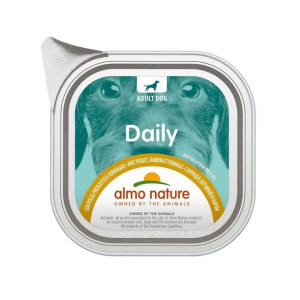 Almo Nature Daily z kurczakiem, szynką i serem 100g