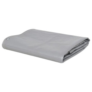 Lumarko Plandeka 650 g/m², 1,5 x 6 m, szara