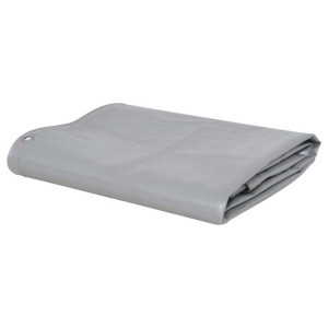 Lumarko Plandeka 650 g/m², 5 x 6 m, szara