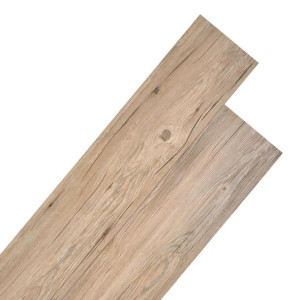Lumarko Panele podłogowe z PVC, 5,26 m², 2 mm, dębowy brąz