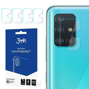 Szkło hybrydowe na obiektyw aparatu 3MK Lens Protection Samsung Galaxy A51