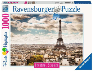 Puzzle 1000el Paryż - Ravensburger