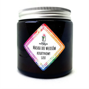 Nowa Kosmetyka maska do włosów Keratynowy szot 120ml