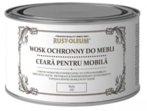 WOSK BIAŁY ochronny do mebli drewna 400 ml Rust-Oleum