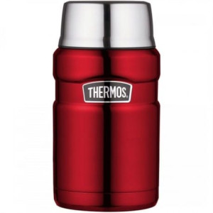 Termos z kubkiem na jedzenie Thermos 0,71l  - czerwony