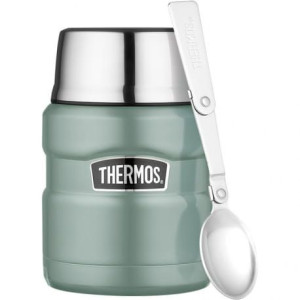 Termos na jedzenie z składaną łyżką i kubkiem Thermos 0,47l – Duck Egg