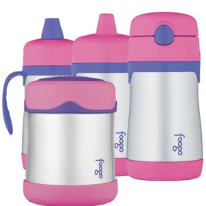 Niemowlęcy termos (stopień 1,2,3) + termos niemowlęcy na jedzenie Thermos 0