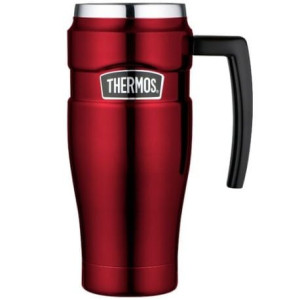 Wodoszczelny termokubek z uchwytem Thermos 0,47l - czerwony