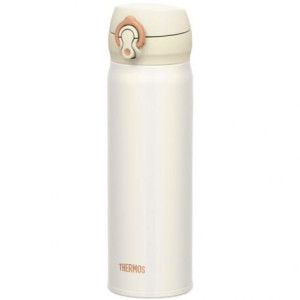 Mobilny termokubek Thermos 0,5l perłowo biały