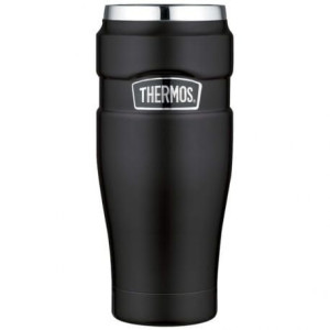 Wodoszczelny termokubek Thermos 0,47l czarny mat