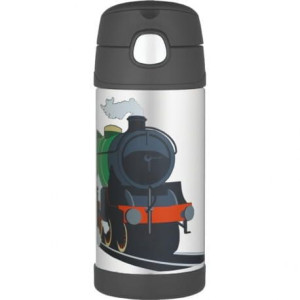 Termos dziecięcy ze słomką Thermos 0,35l pociąg