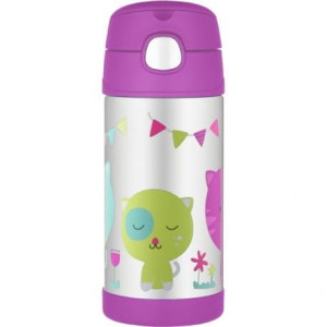 Termos dziecięcy ze słomką Thermos 0,35l kot