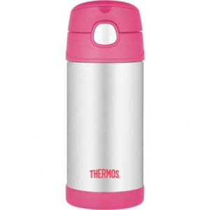 Termos dziecięcy ze słomką Thermos 0,35l różowy