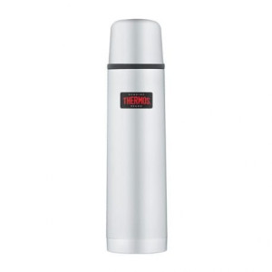 Termos z przyciskiem na nakrętce oraz z kubkiem Thermos 1l nierdzewny