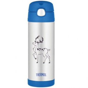 Termos dziecięcy ze słomką Thermos 0,47l jeleń