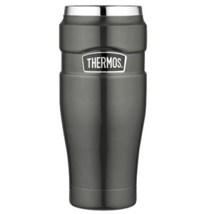 Wodoszczelny termokubek Thermos 0,47l metaliczny szary