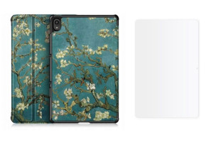 Etui do Lenovo Tab P11 Sakura + Szkło Ochronne