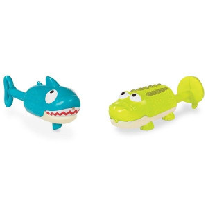 B.toys Splishin’ Splash – zestaw dwóch sikawek – REKIN i KROKODYL