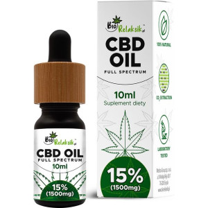 Olej konopny 15% Full Spectrum - 10ml - 1500mg