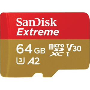 SanDisk Karta pamięci SanDisk EXTREME SDSQXA2-064G-GN6MA (64GB; Class 10, C