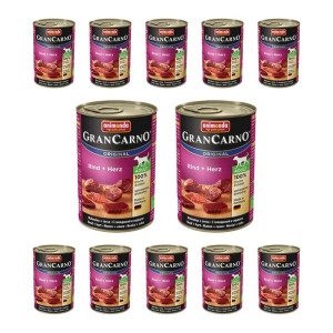 Pakiet Animonda GranCarno Original Wołowina z Sercami 12 x 400 g