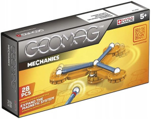 GEOMAG Klocki Magnetyczne MECHANICS 28el