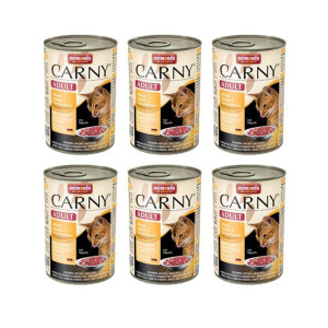 Pakiet Animonda Carny Wołowina z Kaczymi Sercami 6 x 400 g