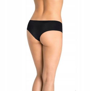 Majtki bezszwowe klasyczne Skinny czarne