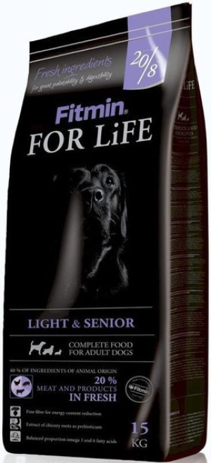 FITMIN Dog For Life Light&Senior 15 kg