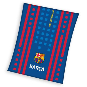 koc polarowy FC Barcelona 110x140