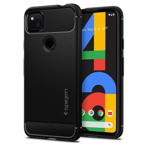Etui Spigen Rugged Armor do Google Pixel 4A Matte Black