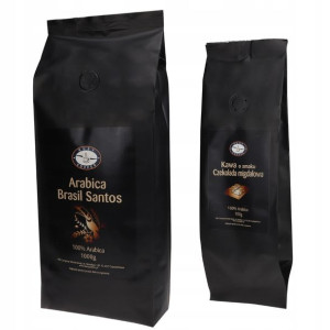 Kawa Ziarnista Brazylia Arabika 1KG +100g smakowej