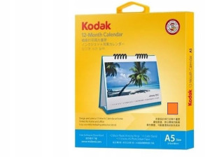 Foto - Kalendarz A5 do Samodzielnego Druku KODAK - Pomarańczowy