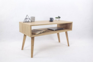Designerski Stolik Kawowy Wide, styl skandynawski