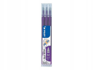 WKŁAD FRIXION PILOT 0,7mm wymazywalny fioletowy