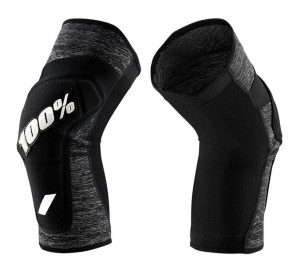 Ochraniacze na kolana 100% RIDECAMP Knee Guard grey heather black roz. XL (