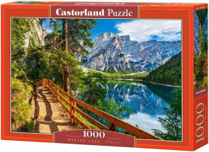 PUZZLE 1000el. Jezioro Braies CASTOR C-104109-2
