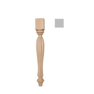 Stylowa Noga drewniana do mebli F990017 Sheraton 43 cm