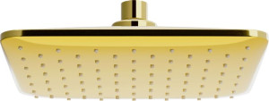 Mexen D-62 deszczownica 20x20 cm złota - 79762-50