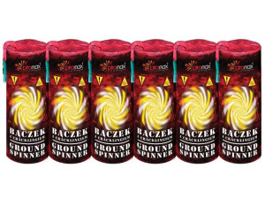 Bączek Ground Spinner Pxg109 - 6 Sztuk Fajerwerki