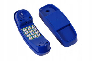 Dźwiękowy Telefon dla Dzieci na Plac Zabaw niebieski