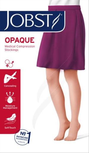 JOBST OPAQUE Rajstopy uciskowe 3 Czarny CCL1