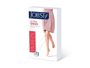 JOBST ULTRA SHEER Podkolanówki uciskowe 5 Czarny CCL2