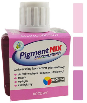 Pigment uniwersalny koncentrat 80ml różowy