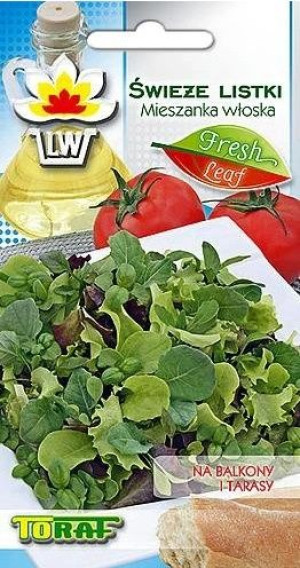 Świeże listki - mix włoski - nasiona