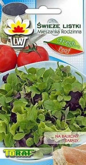 Świeże listki - mix rodzinny - nasiona