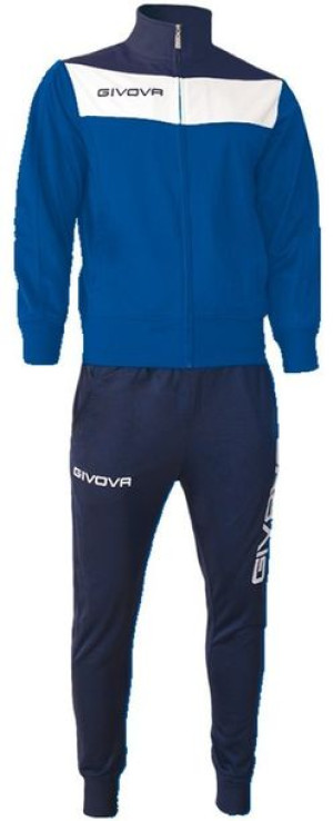 Dres treningowy bluza + spodnie Givova Campo niebiesko-granatowy